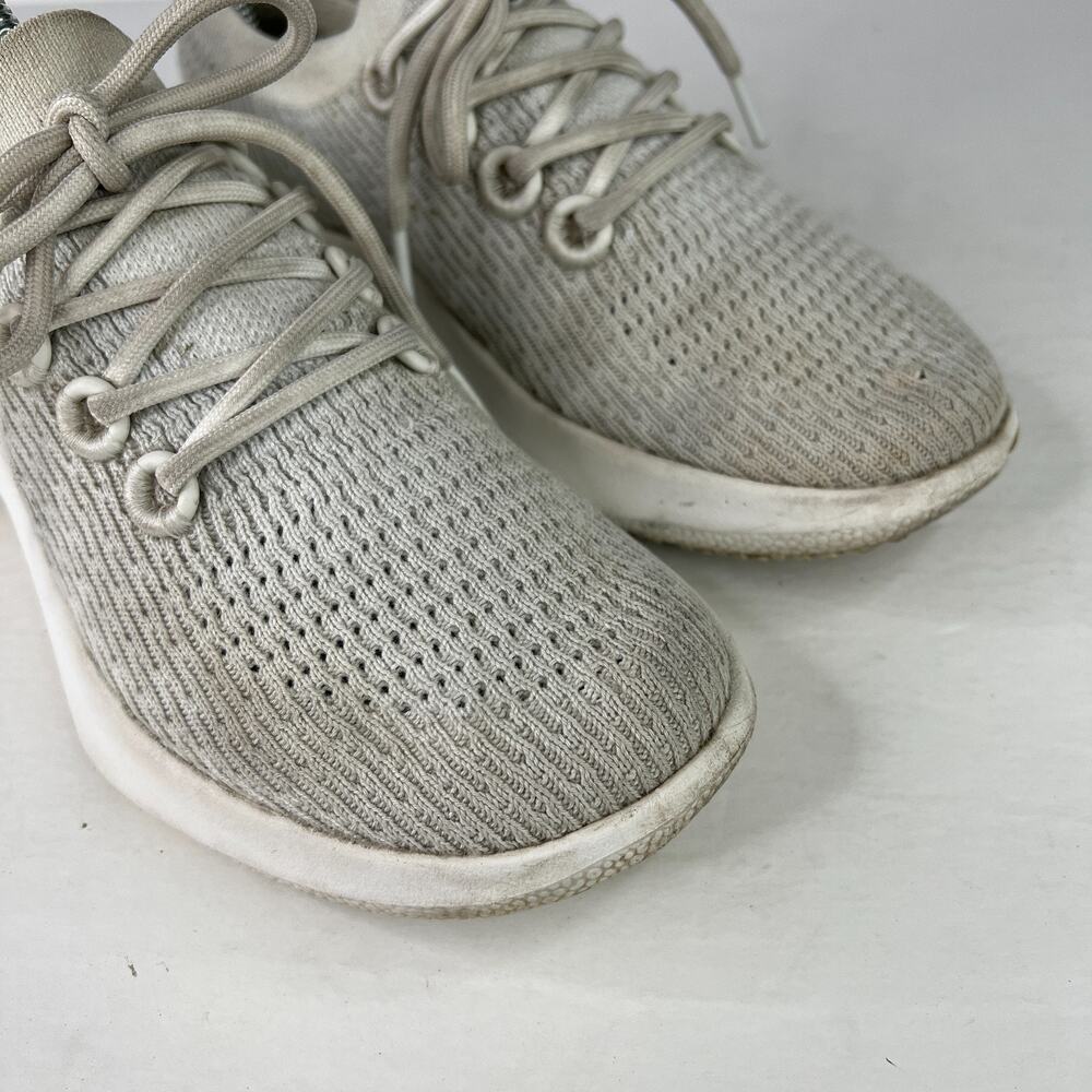 Allbirds TD2 Tree Dasher 2 Mesh Knit Shoe Sneakers Light Gray Womens 6 - Picture 5 of 8